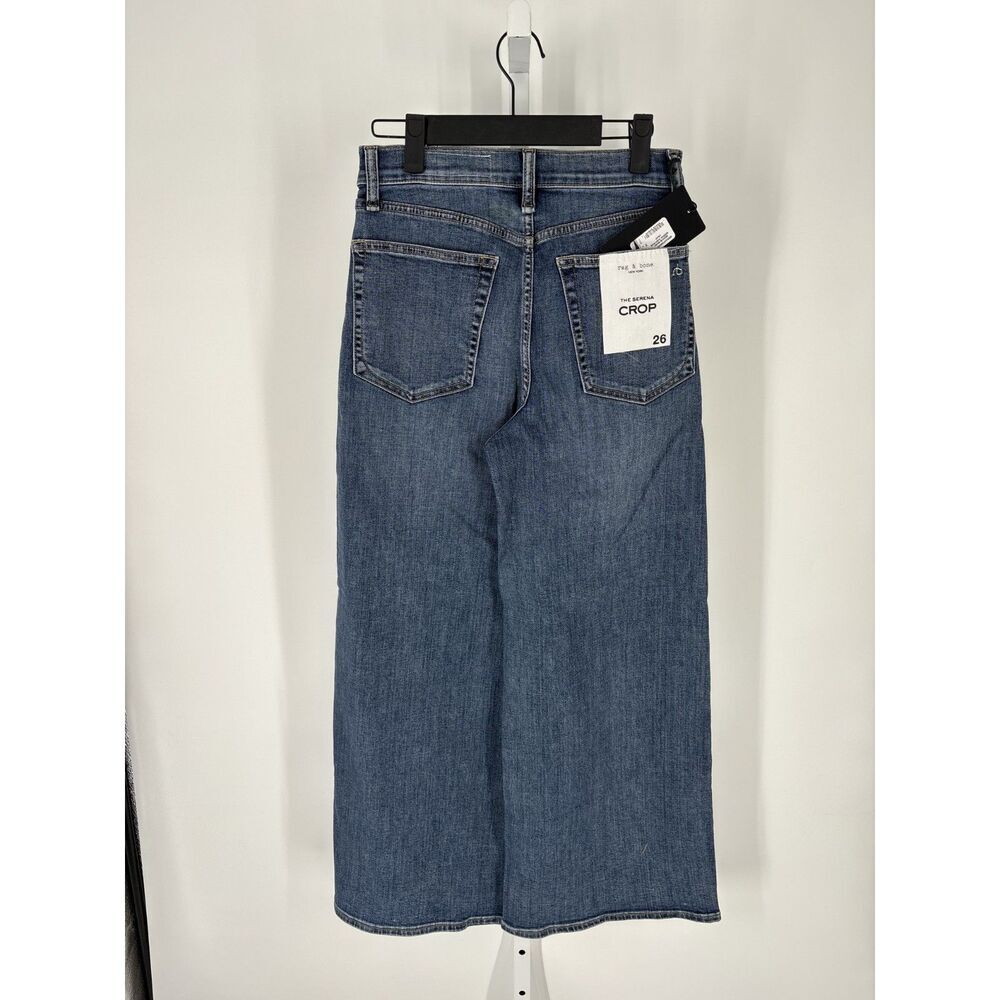 rag & bone Wide Leg Serena Cropped Denim - Picture 8 of 8